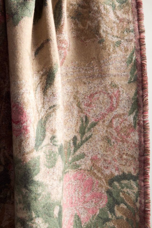 Woven Jacquard Patterned Throw Blanket #2
