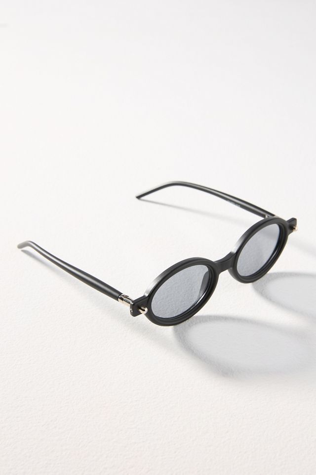 Matte Oval Sunglasses #2