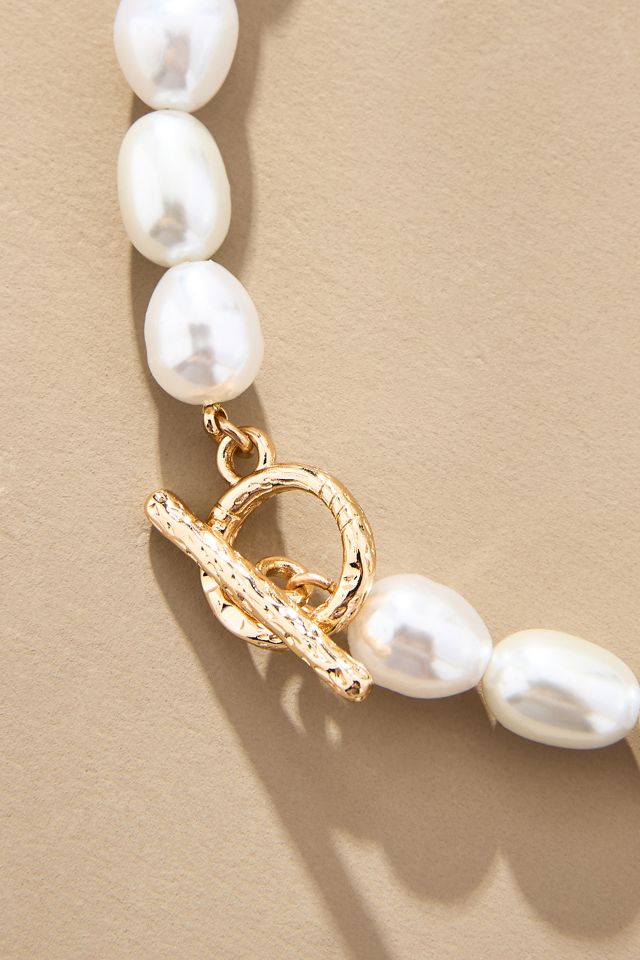Pearl Toggle Necklace #1