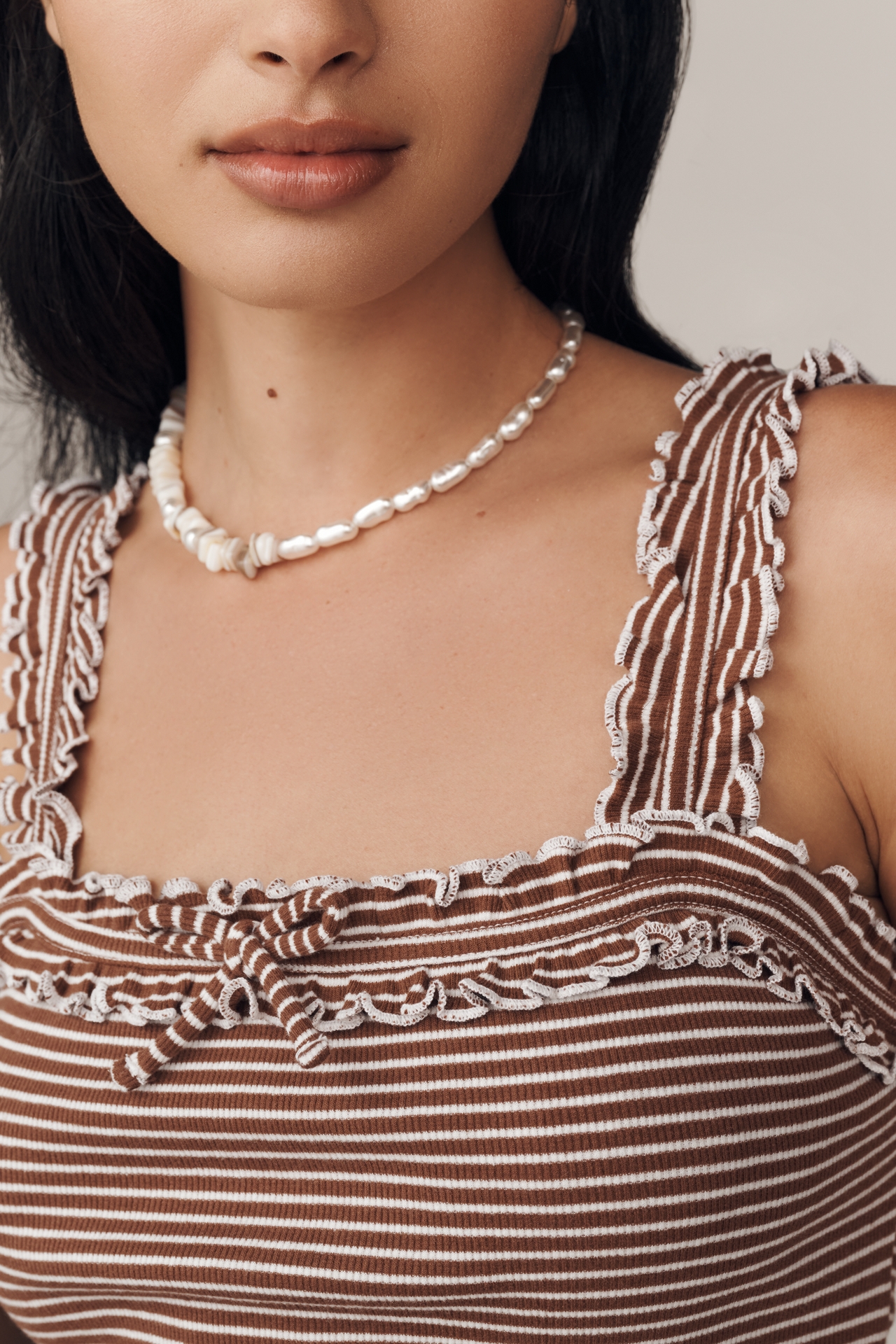 Beachcomber Pearl Shell Necklace