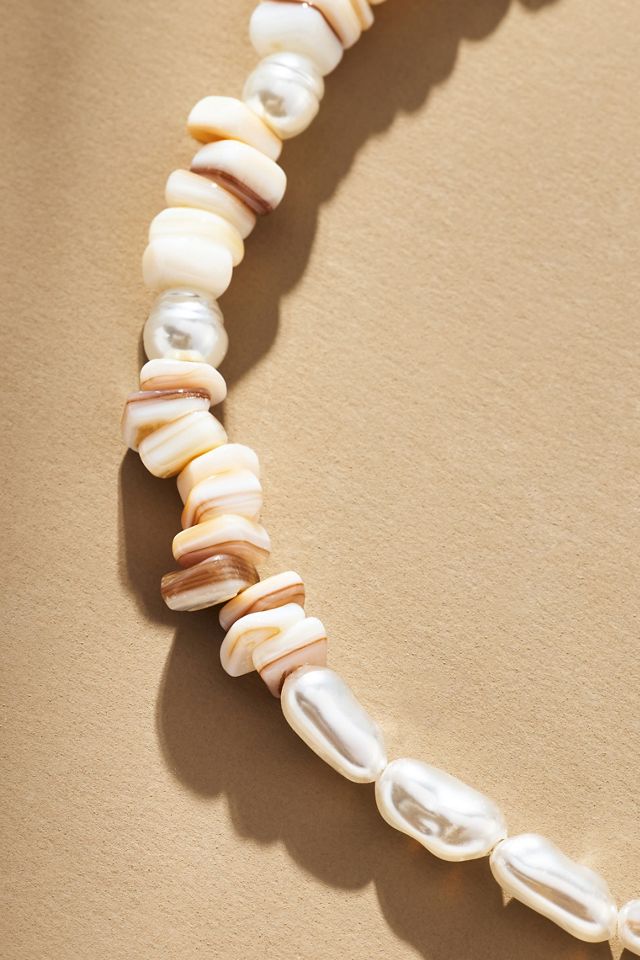 Beachcomber Pearl Shell Necklace #2