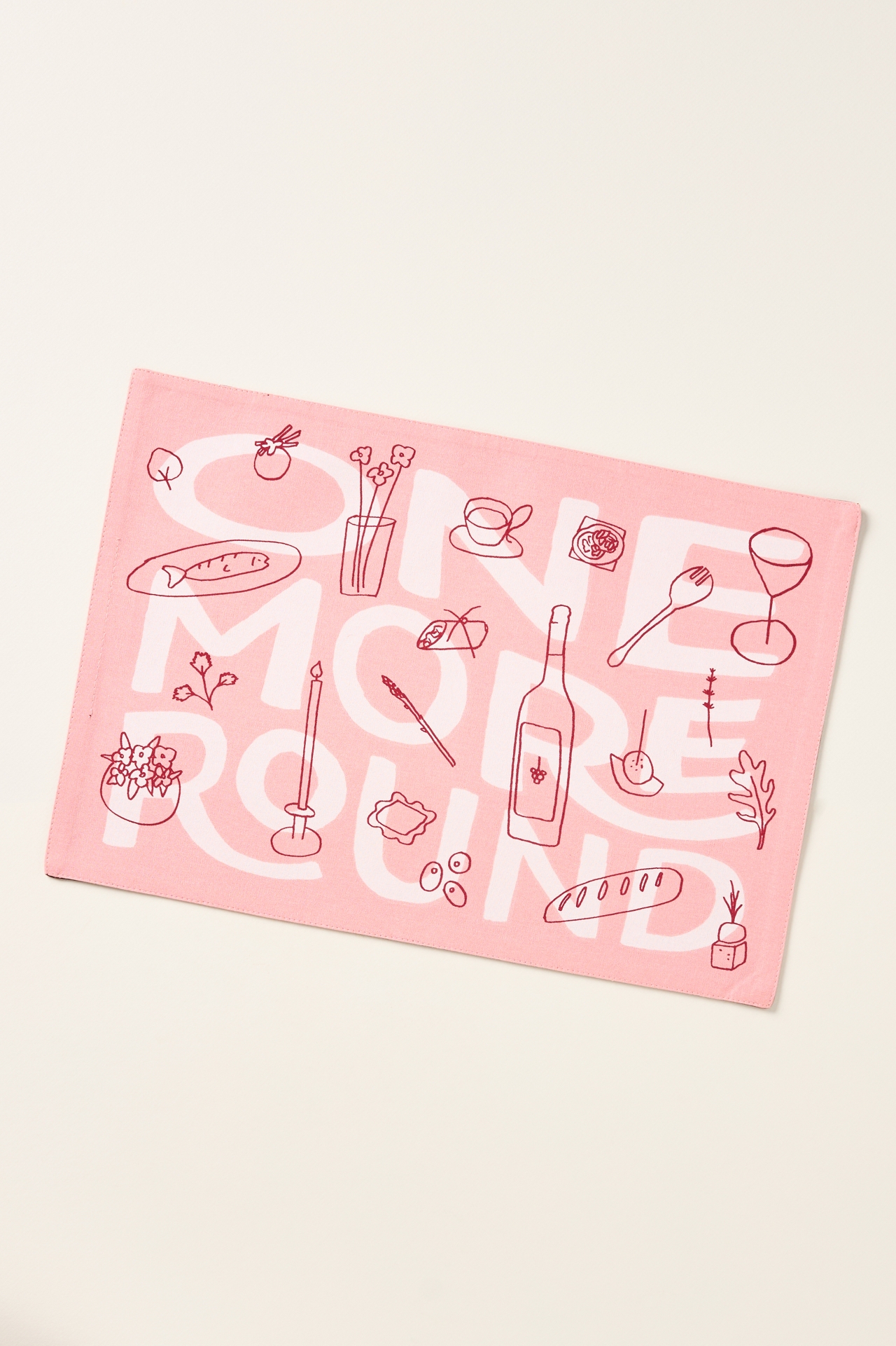 One More Round Reversible Placemats, Set of 4