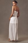 Mare Mare Strapless Corset & Sheer Maxi Skirt Set