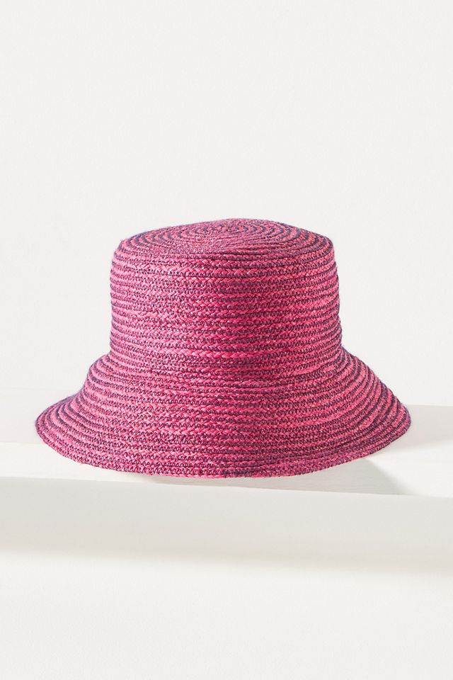 Lola Hats Piquillo Straw Bucket Hat #1