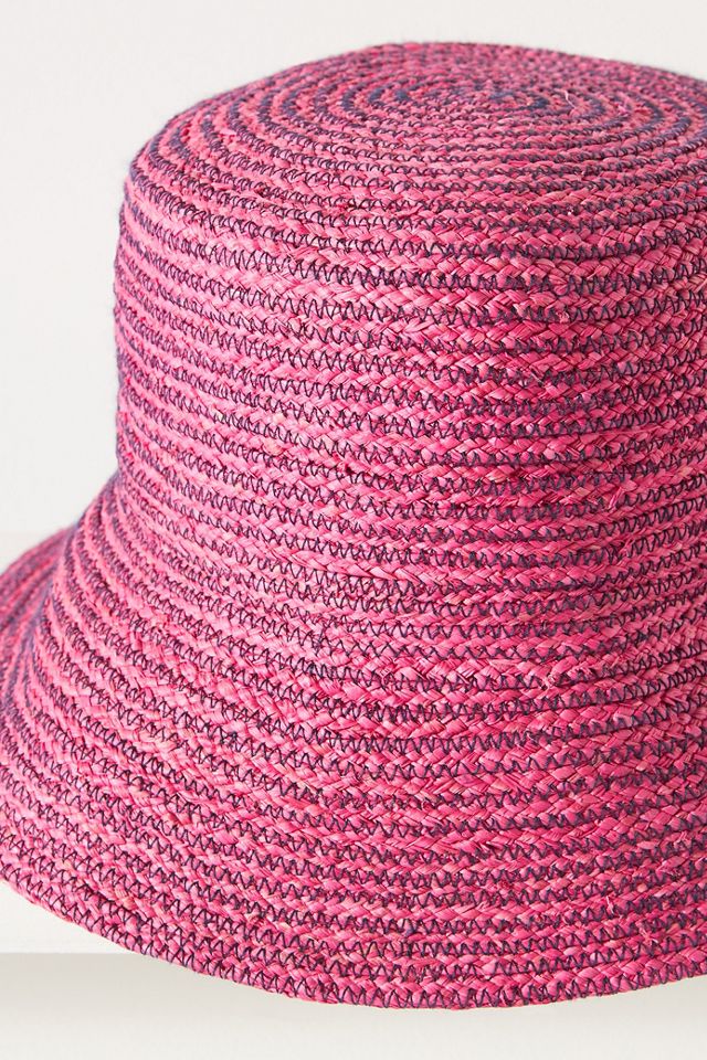 Lola Hats Piquillo Straw Bucket Hat #2