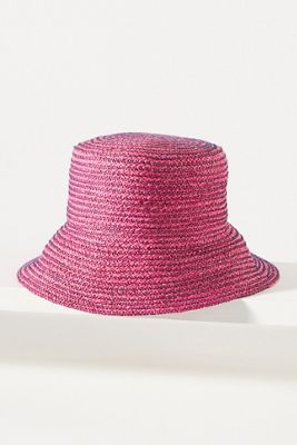 Lola Hats Piquillo Straw Bucket Hat
