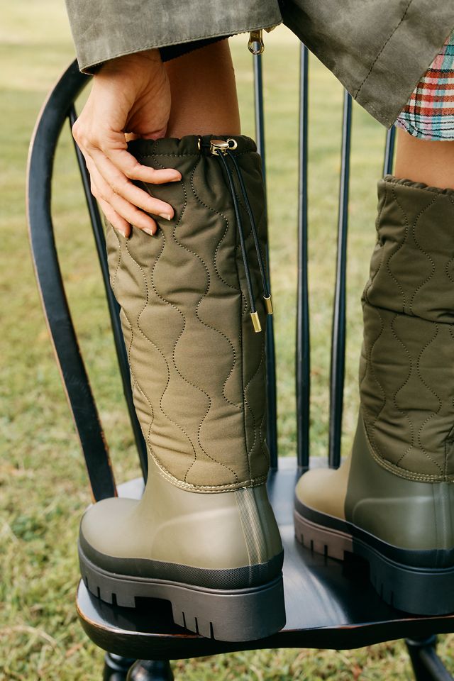 Barbour Marine Quilted Wellington Boots #2