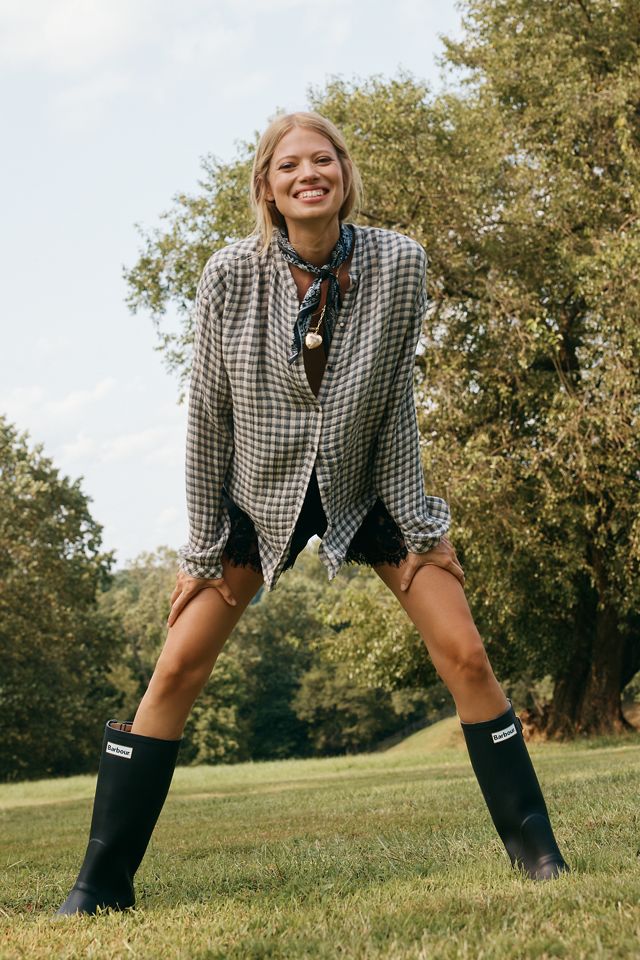 Barbour Leighton Tall Wellington Boots #2