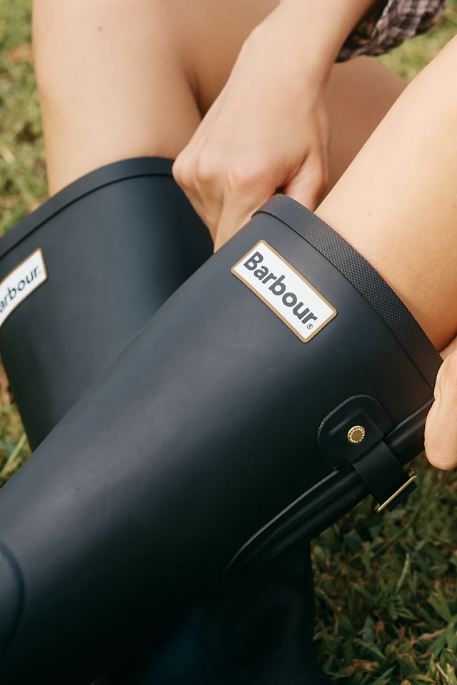 Barbour Leighton Tall Wellington Boots #3