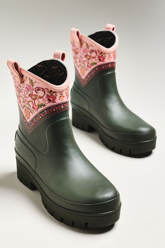 Barbour x Farm Rio Wellington Boots #1