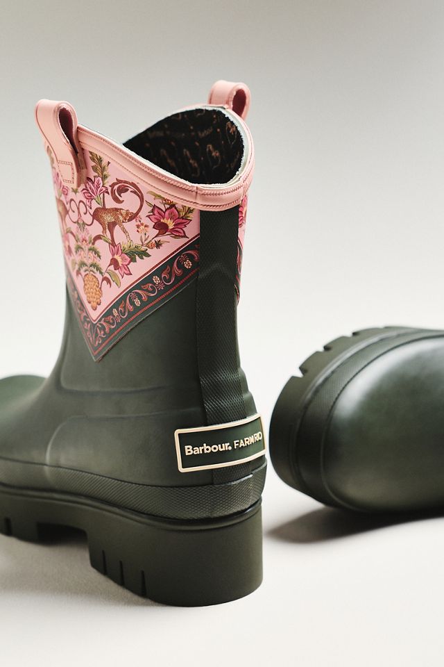 Barbour x Farm Rio Wellington Boots #2