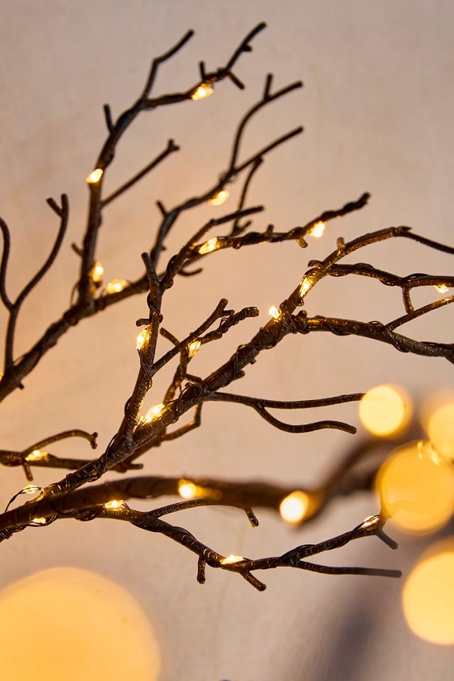 Spooky Illuminated Branch Garland #2