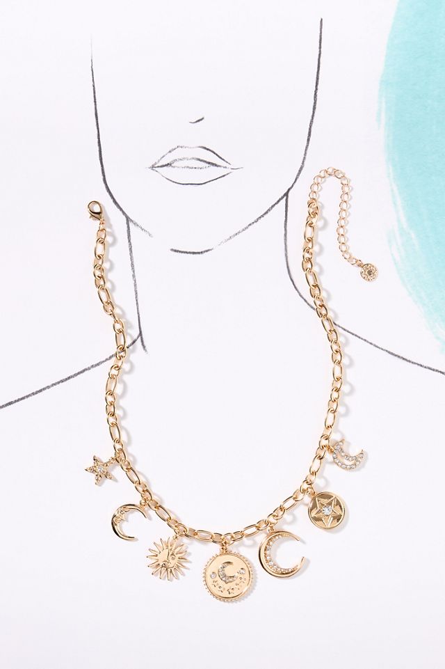 8 Other Reasons Moon Charm Necklace #2