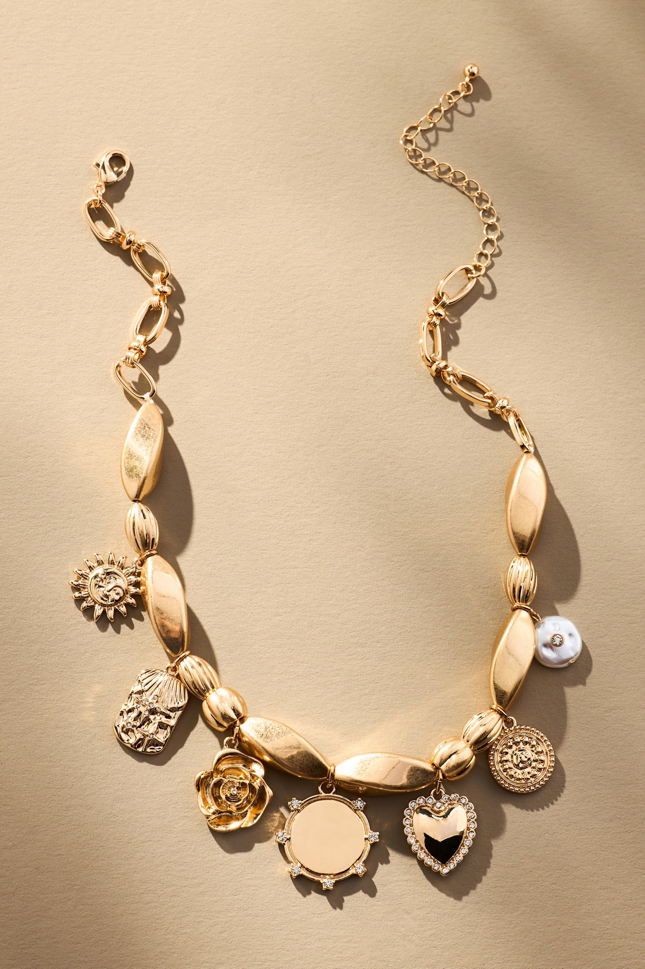 Chunky Charm Necklace