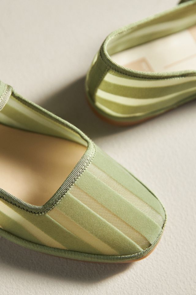 Dolce Vita Tameka Stripe Mesh Mary Jane Flats #3