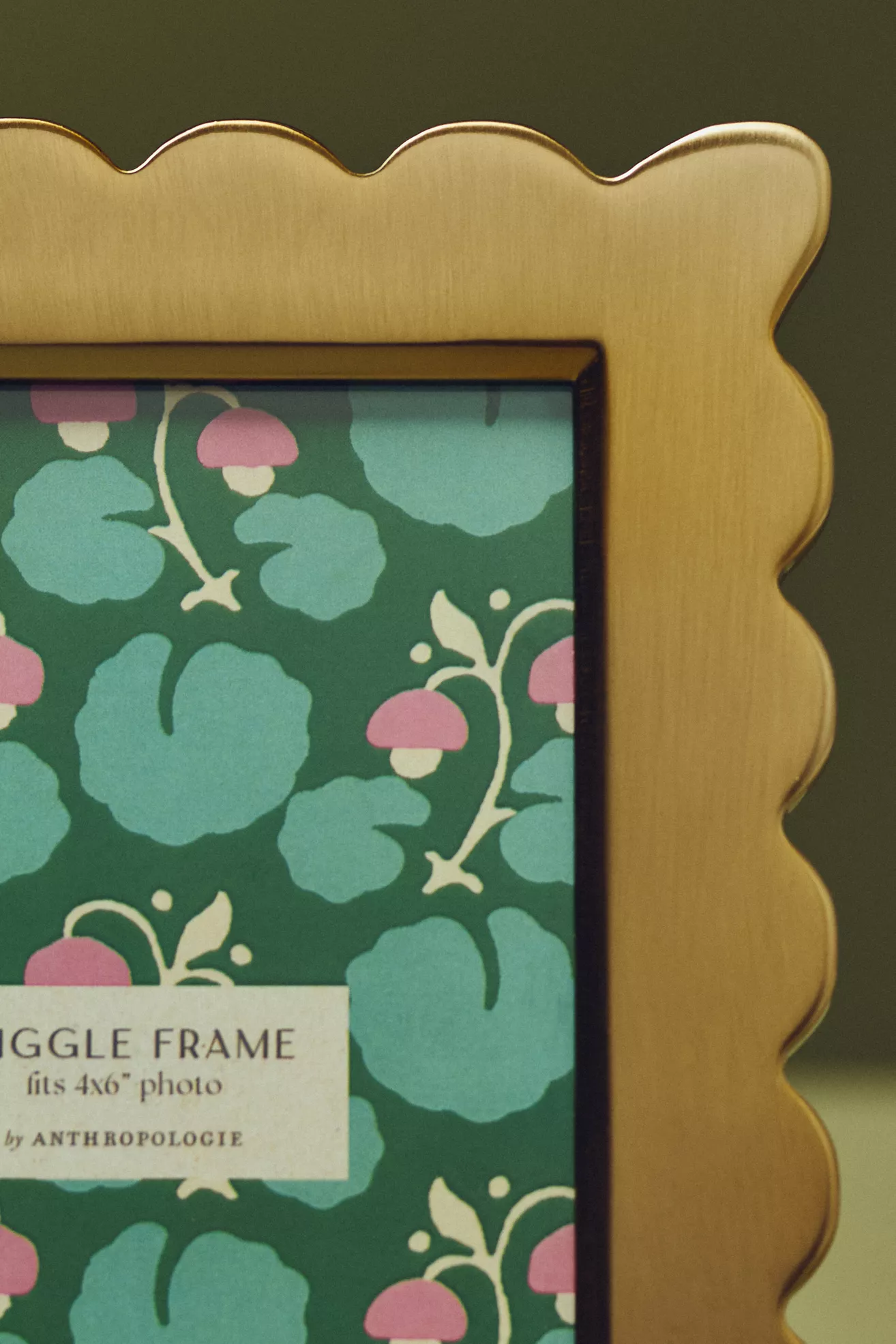 Brass Wiggle Picture Frame - thumbnail 5