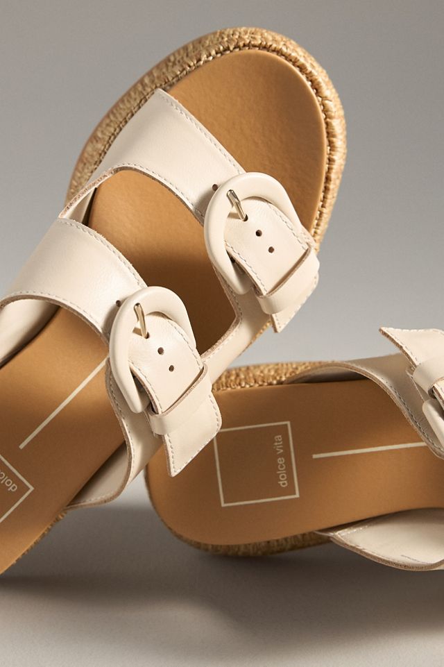 Dolce Vita Witny Buckled Platform Slide Sandals #2