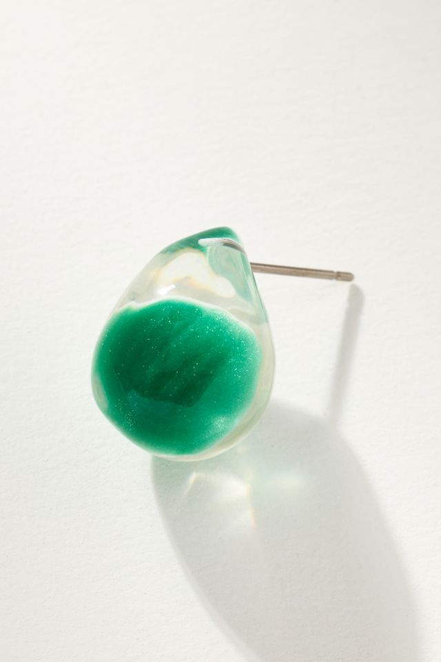 The Petra Drop Earrings: Mini Resin Edition #1