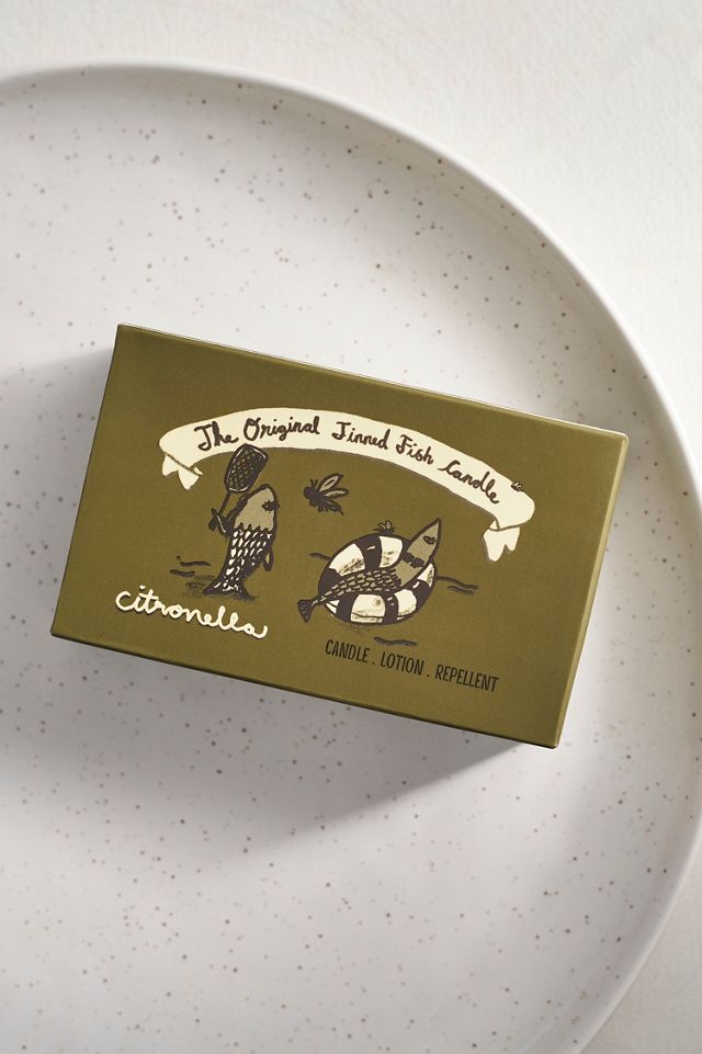 Tinned Fish Candle, Citronella #2