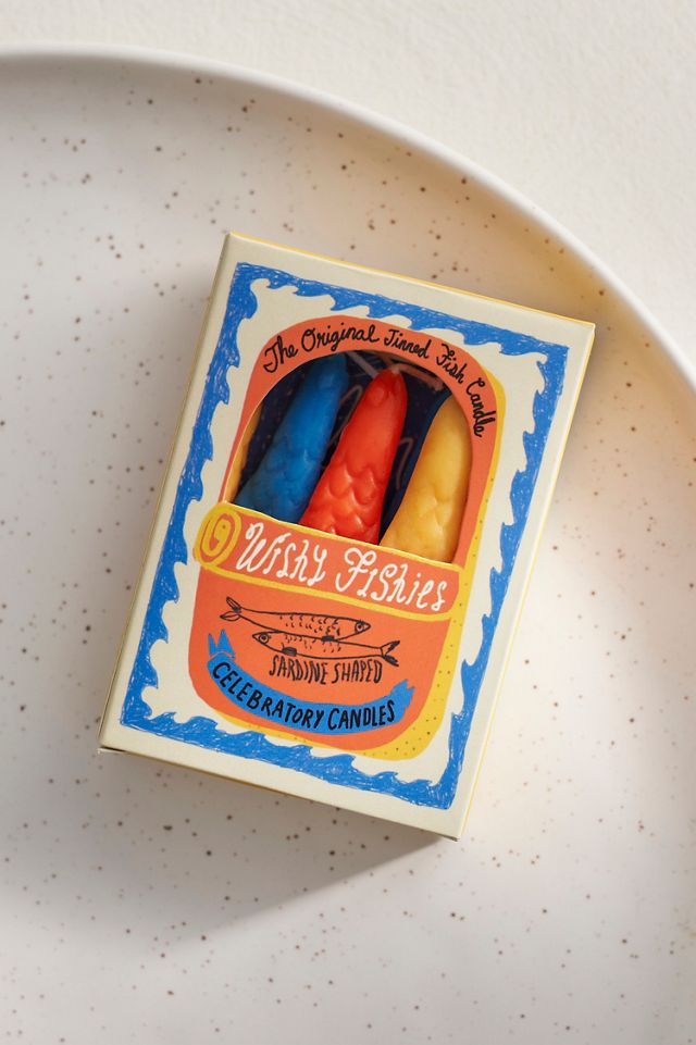 Wishy Fishies Birthday Candles #1