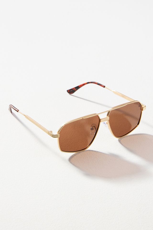 I-SEA Bliss Metal Aviator Sunglasses #1