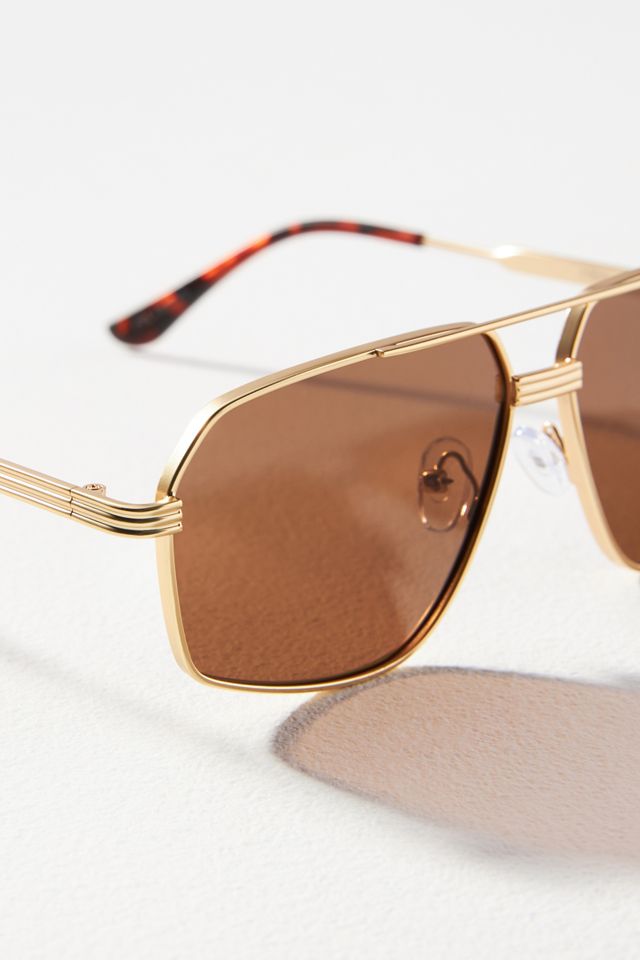 I-SEA Bliss Metal Aviator Sunglasses #2