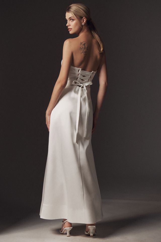 Mare Mare Piper Strapless Fit & Flare Maxi Dress #1