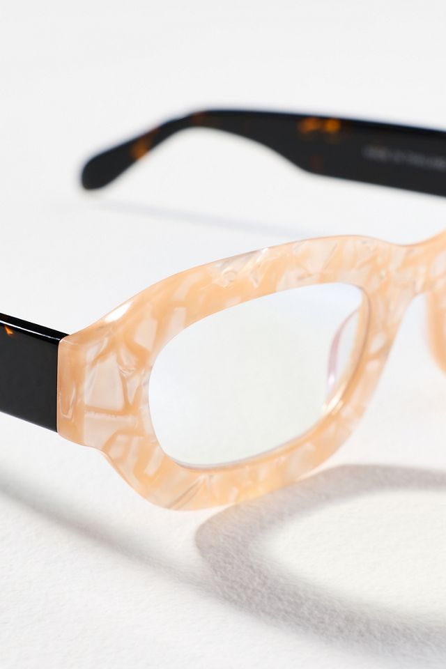 Elite Eyewear Chunky Translucent Blue Light Readers #2