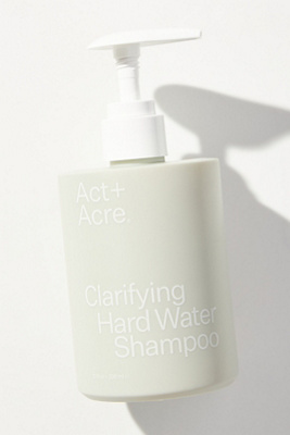 Act+acre Clarifying Hard Water Shampoo In White