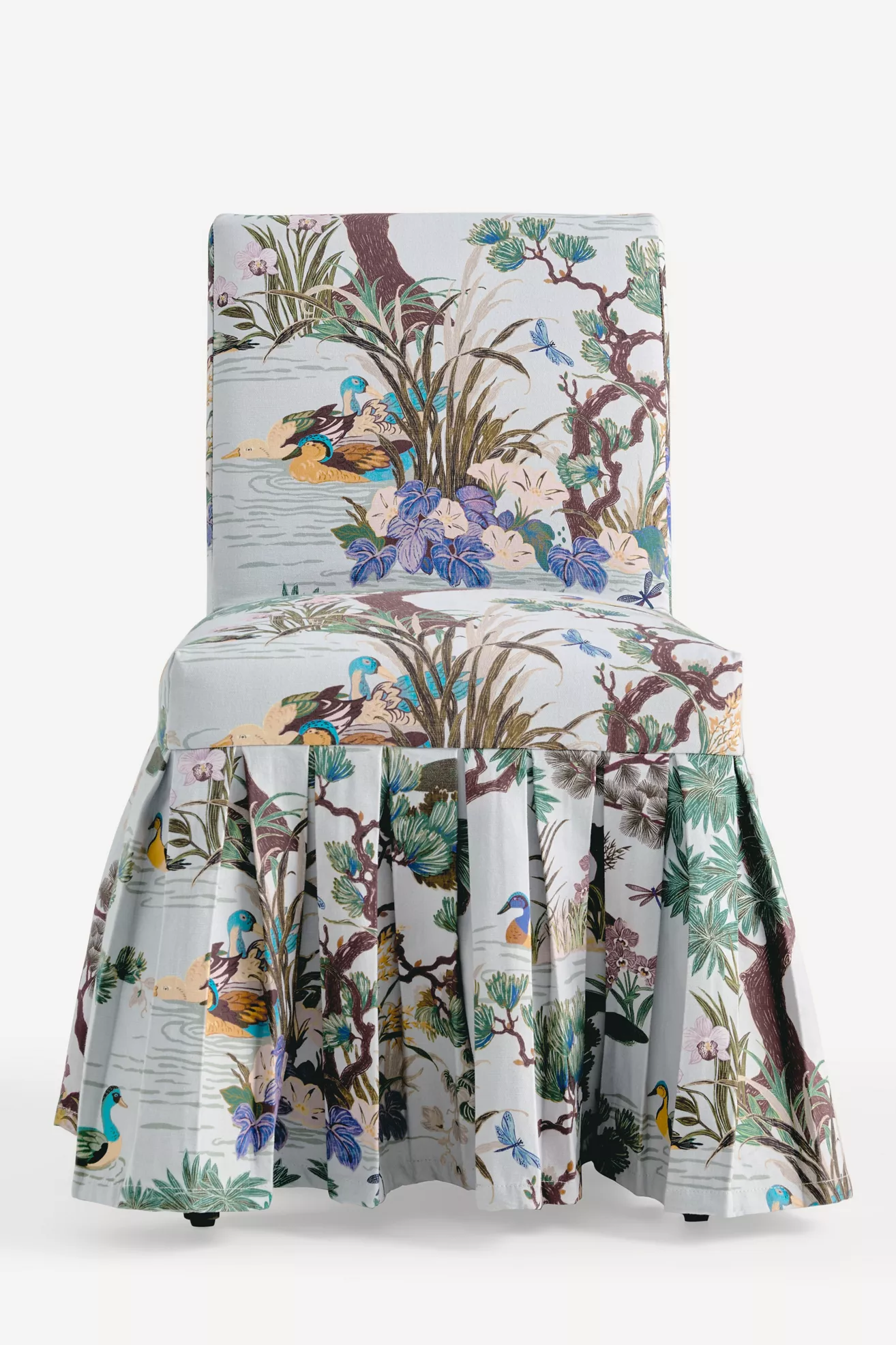Layla Printed Ruffle Slipcover - thumbnail 2