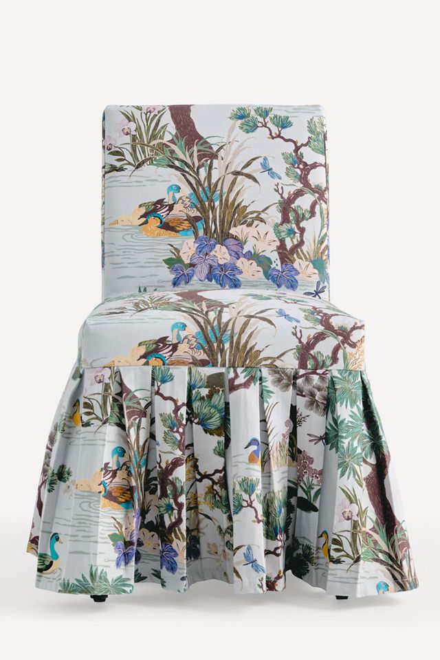 Layla Printed Ruffle Slipcover #1