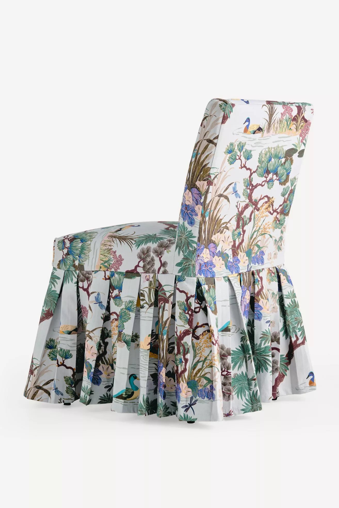 Layla Printed Ruffle Slipcover - thumbnail 4