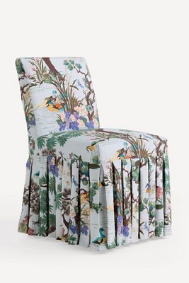 Layla Printed Ruffle Slipcover