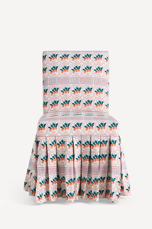 Layla Printed Ruffle Slipcover #2