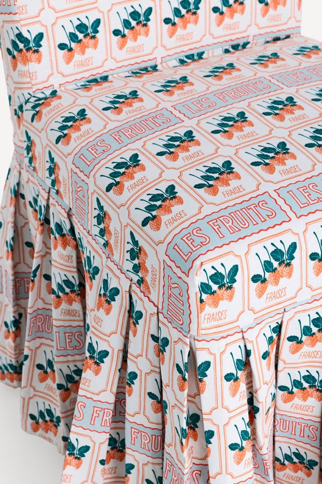 Layla Printed Ruffle Slipcover #5
