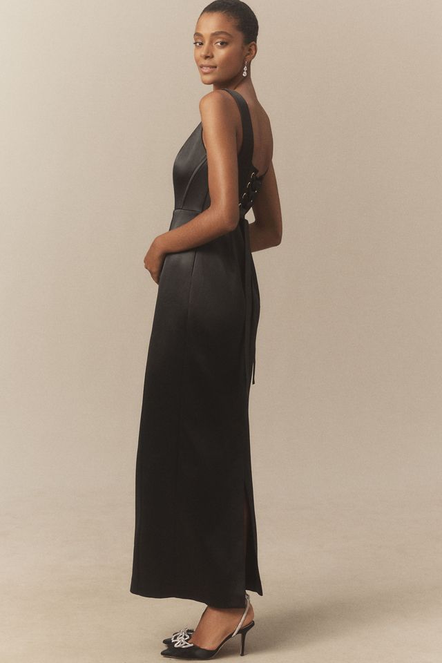 BHLDN Sleeveless Square-Neck Corset Maxi Dress #3