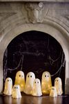 Ghost Woody Leather & Leaves Cheena Glass Cloche Candle