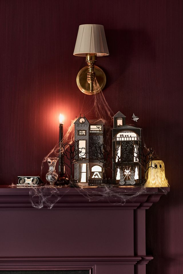 Light Up Confetti Glass Ghost #5