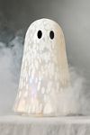 Ghost Woody Leather & Leaves Cheena Glass Cloche Candle