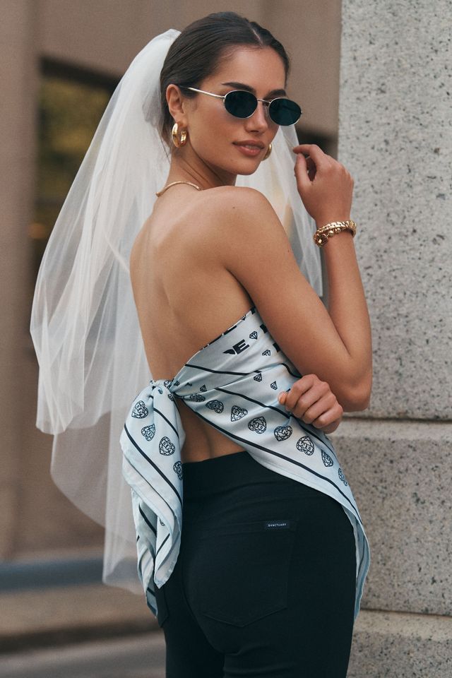 BRIDEMERCH Here Comes the Bride Printed Sarong #3