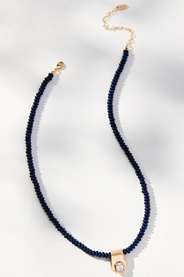 By Anthropologie Mod Crystal Beaded Necklace