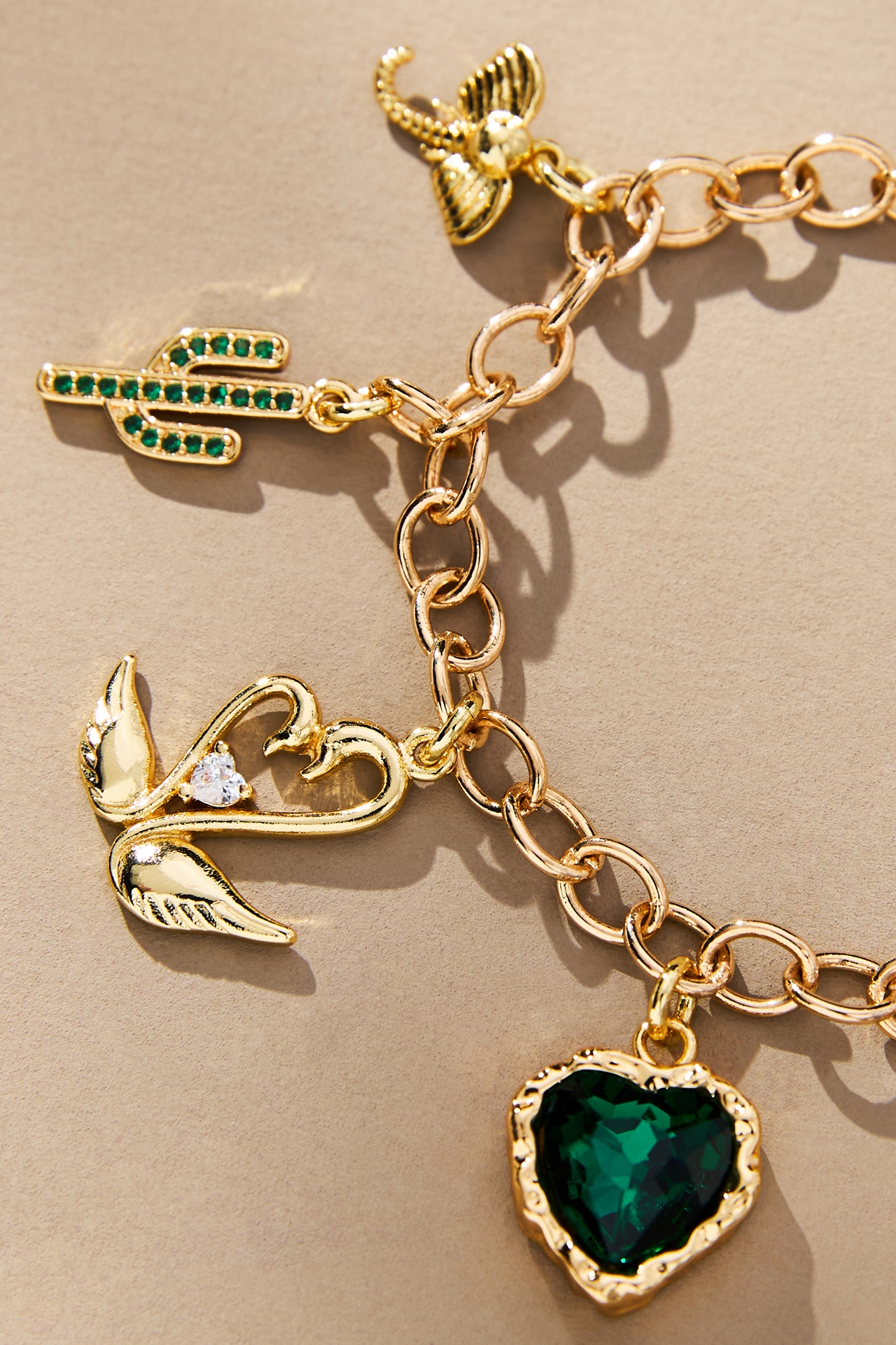 Boxbar Dainty Take a Hike Charm Bracelet