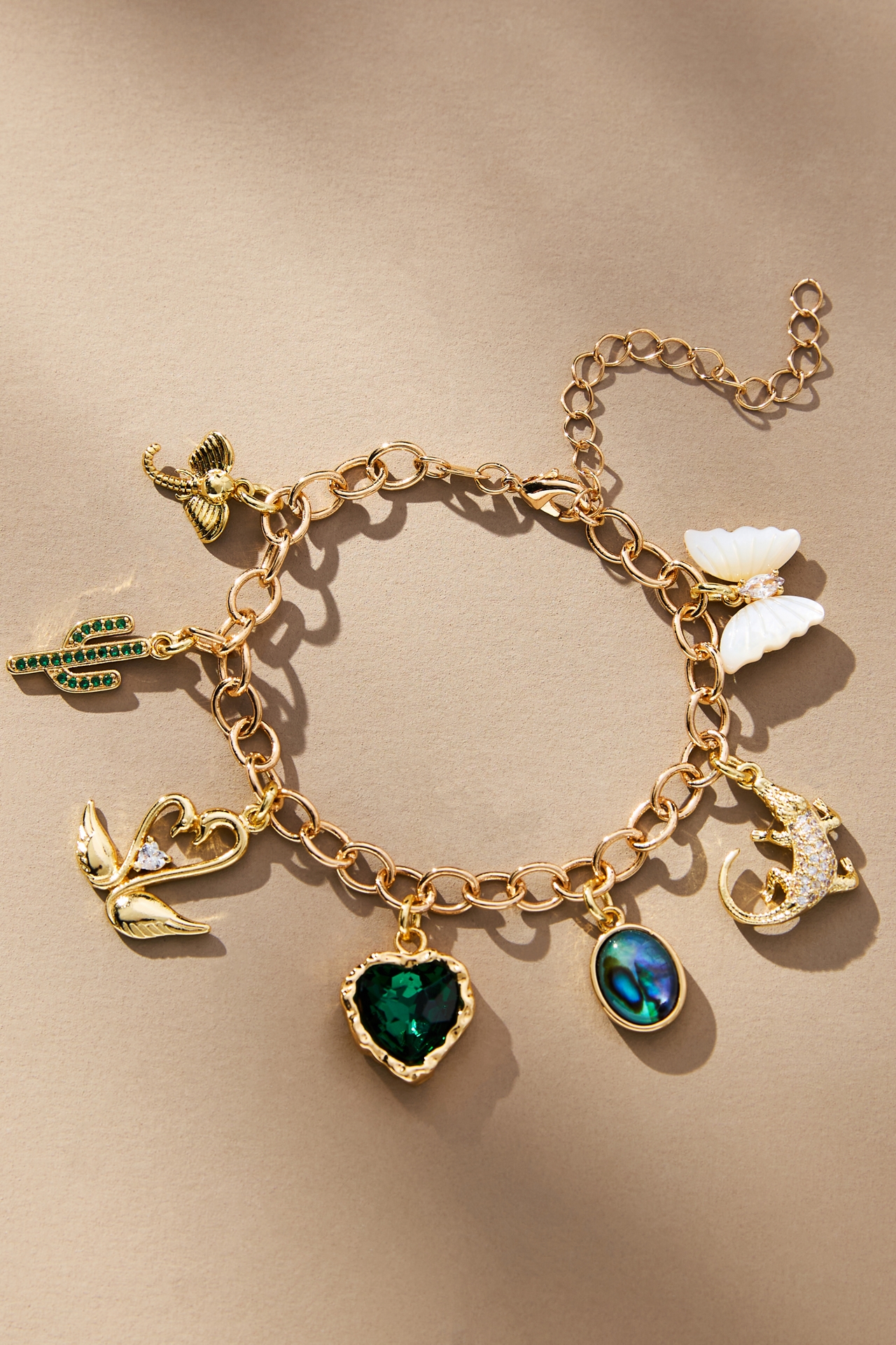Boxbar Dainty Take a Hike Charm Bracelet