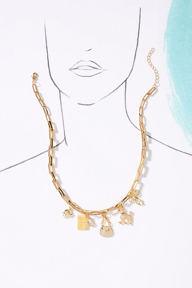 Boxbar Dainty The It Girl Charm Necklace #3