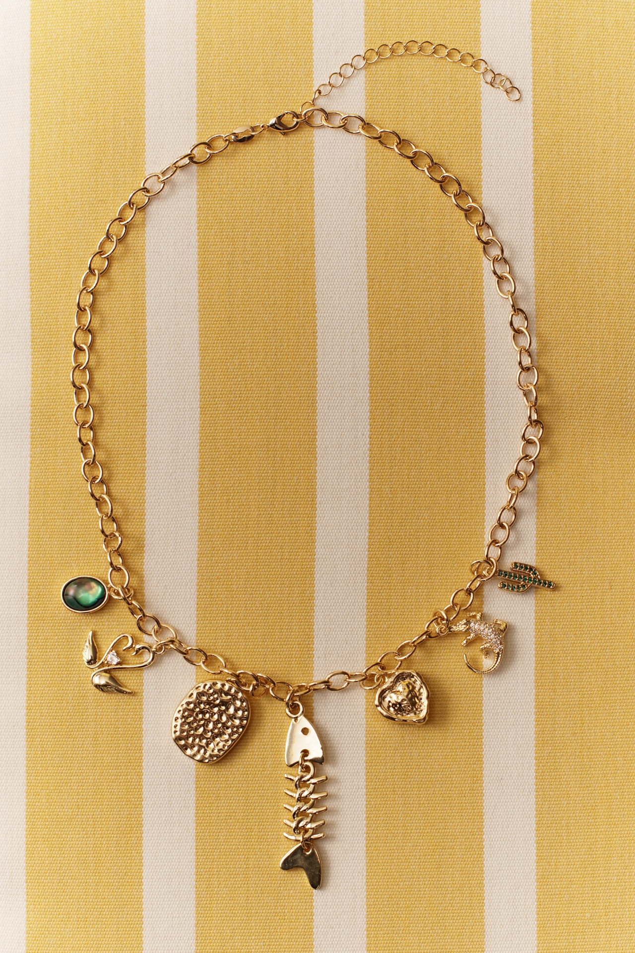 Boxbar Dainty Take a Hike Charm Necklace