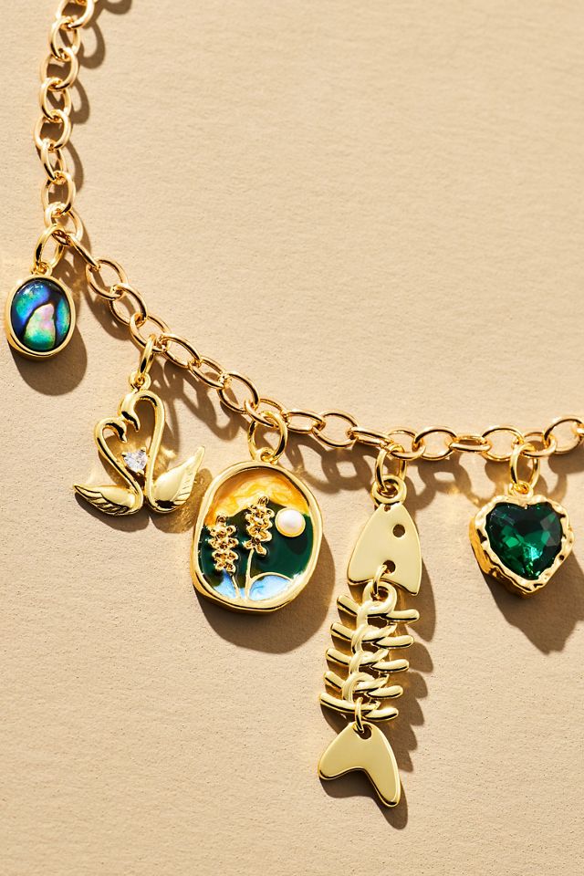 Boxbar Dainty Take a Hike Charm Necklace #2