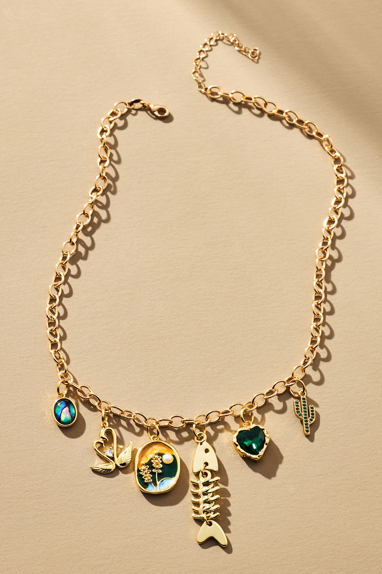 Boxbar Dainty Take a Hike Charm Necklace