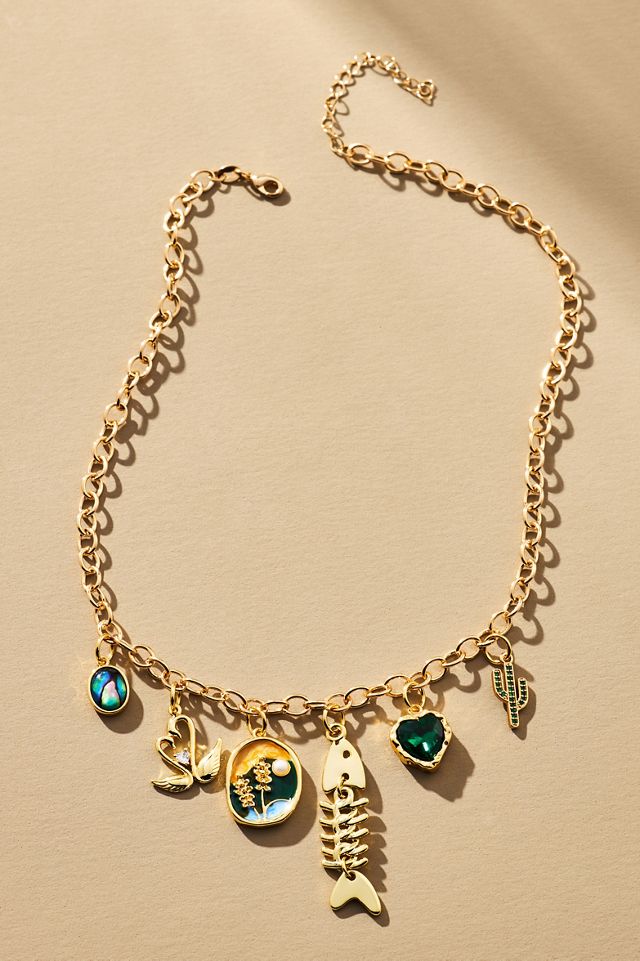 Boxbar Dainty Take a Hike Charm Necklace #1