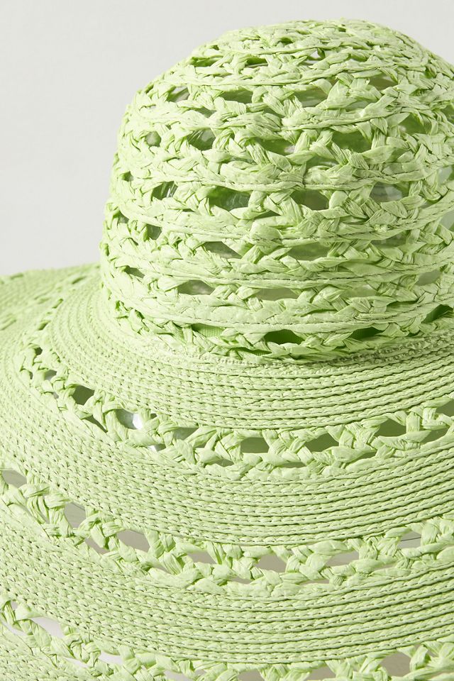 San Diego Hat Co. Sierra Straw Wide-Brim Floppy Hat #2