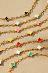 Clover Chain Wrap Bracelet